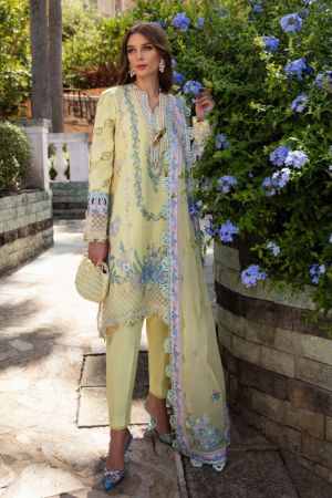 Republic - Ilana Embroidered Lawn Suits Unstitched 3 Piece RW24I D-7B - Eid Collection