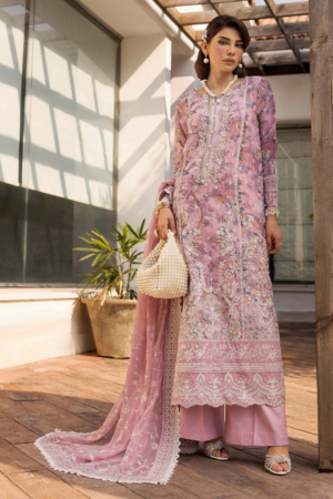 Adan Libas - Summer's Dreams Luxury Un-Stitched Lawn Embroidered'25 - ALSD-04