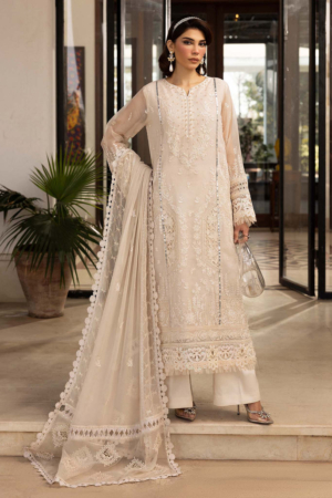 Adan Libas - Summer's Dreams Luxury Un-Stitched Lawn Embroidered'25 - ALSD-02