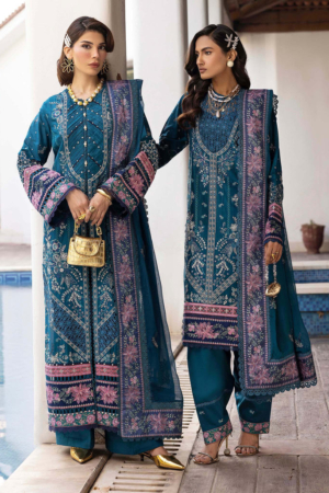 Adan Libas - Summer's Dreams Luxury Un-Stitched Lawn Embroidered'25 - ALSD-07