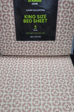 Gulahmed Luxury King Size Bedsheet (100% Pure Cotton) - GLB-22
