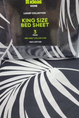 Gulahmed Luxury King Size Bedsheet (100% Pure Cotton) - GLB-28
