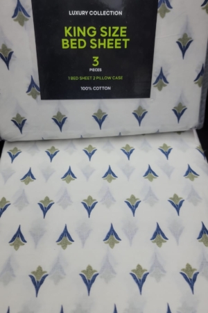 Gulahmed Luxury King Size Bedsheet (100% Pure Cotton) - GLB-03