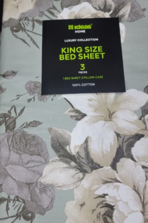 Gulahmed Luxury King Size Bedsheet (100% Pure Cotton) - GLB-05