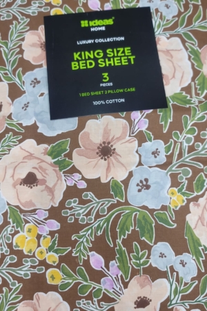 Gulahmed Luxury King Size Bedsheet (100% Pure Cotton) - GLB-08