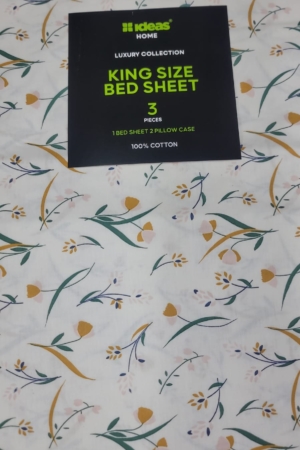 Gulahmed Luxury King Size Bedsheet (100% Pure Cotton) - GLB-09