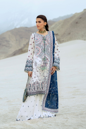 Aik Atelier - Raqs Embroidered Lawn Suits Unstitched 3 Piece AIK25RQ D-02 - Summer Collection