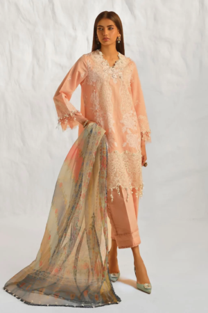 Sana Safinaz Luxury Muzlin Lawn Embroidered - M242-013A-DH