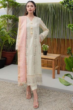 Qalamkar Embroidered Lawn Suits Unstitched 3 Piece QLM24Q JK-05 Meliora - Summer Collection