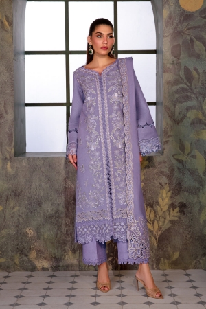 Rang Rasiya Premium Embroidered Karandi Suit Unstitched 3 Piece  D-08 Latte - Winter Collection
