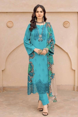 Charizma - Andaaz Luxury Lawn Embroidered Collection'25 - CAD25 - 04