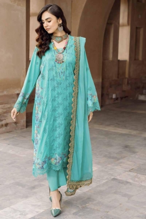Charizma - Andaaz Luxury Lawn Embroidered Collection'25 - CAD25 - 08
