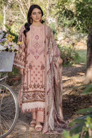 Jasmine by Adan Libas Luxury Lawn Embroidered 3PC Un-Stitched Suits - JAL25-04