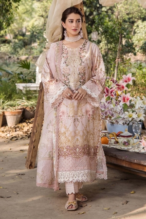 Jasmine by Adan Libas Luxury Lawn Embroidered 3PC Un-Stitched Suits - JAL25-02
