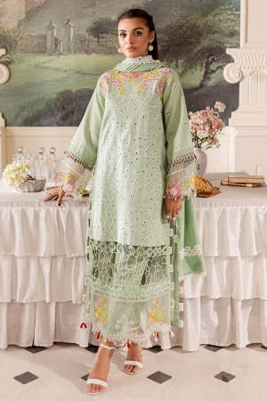 Mira by Parishay Embroidered Khaddar Suit Unstitched 3 Piece MBP-08 - Summer Collection