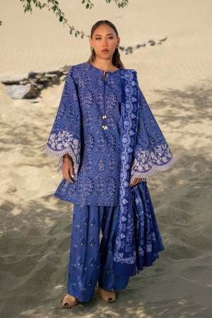 M Basics by Maria B Printed Khaddar Suits Unstitched 3 Piece MB24MB D-08 A - Winter Collection