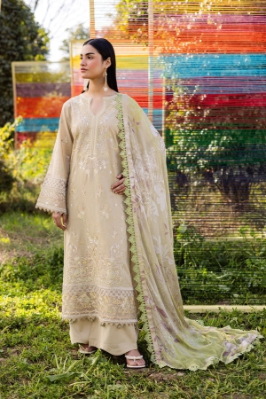 Ramsha - Riwayat Luxury Lawn Embroidered 3PC Un-Stitched Suits - RY25-1210