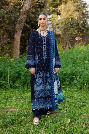 Ramsha - Riwayat Luxury Lawn Embroidered 3PC Un-Stitched Suits - RY25-1203