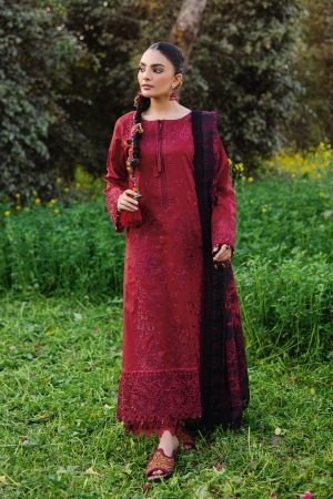 Ramsha - Riwayat Luxury Lawn Embroidered 3PC Un-Stitched Suits - RY25-1204