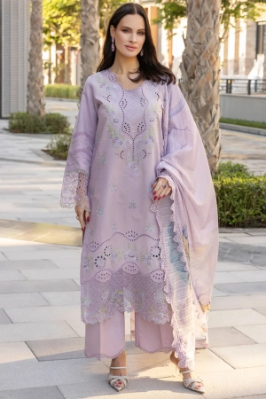 Carnation by Rang Rasiya Embroidered Lawn Suits Unstitched 3 Piece RR25CS D-12 Amelia - Summer Collection