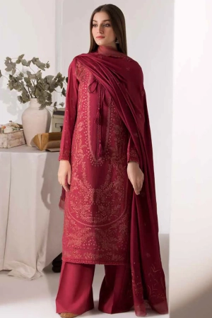 Sobia Nazir Embroidered Suit Unstitched 3 Piece SN24W D-06 A - Winter Collection