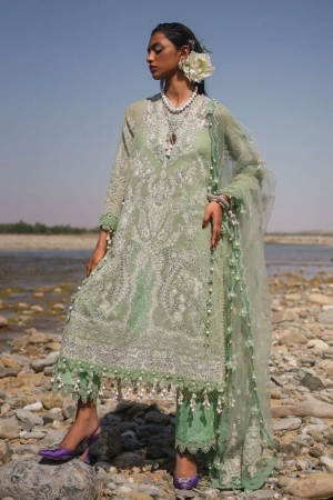 Sana Safinaz Luxury Lawn Embroidered Collection - SSL-6B