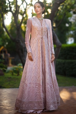 Roohi By Mushq Embroidered Organza Suit Unstitched 4 Piece MQ24R Aanya - Luxury Collection
