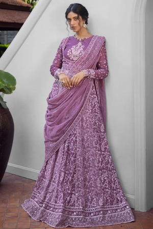 Roohi By Mushq Embroidered Organza Suit Unstitched 4 Piece MQ24R Naina - Luxury Collection