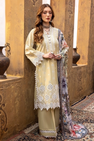Adan Libas Luxury Chikankari Lawn Embroidered Series by Ayesha Zia -ALAZ-04