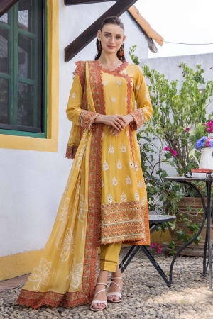 Adan Libas Luxury Lawn Embroidered Series by Hijab Sheikh -ALHS-02