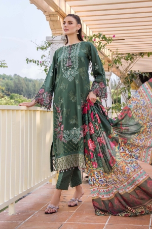 Adan Libas Luxury Lawn Embroidered Series by Hijab Sheikh -ALHS-05
