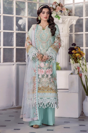 Adan Libas Luxury Lawn Embroidered Series by Fatima Ammad -ALFM-01