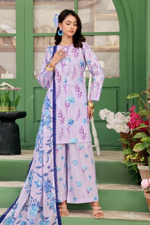 Coco Cord's Luxury Lawn Prints 3Pc Unstitched Suits - ALZ-Coco-05