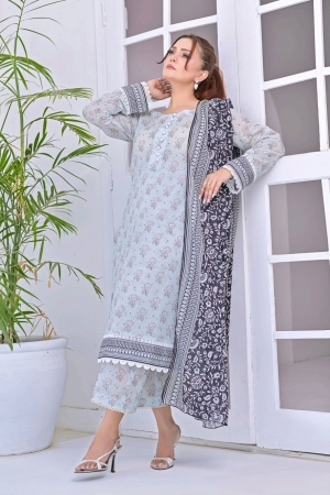 Kayseria Luxury Lawn Prints 3Pc Unstitched Collection - 07