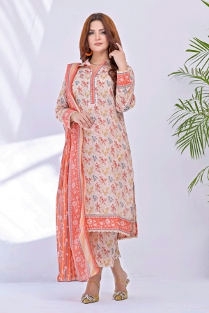 Kayseria Luxury Lawn Prints 3Pc Unstitched Collection - 03