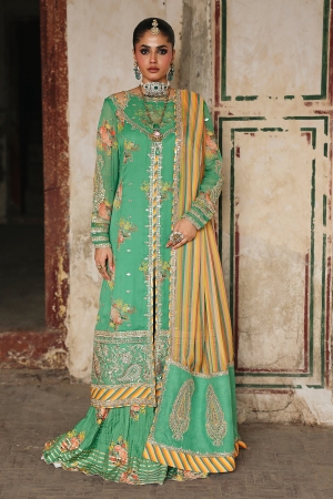 Vasal by Charizma Embroidered Chiffon Suits Unstitched 4 Piece CRZ25VC VSL25-28 - Formals Collection
