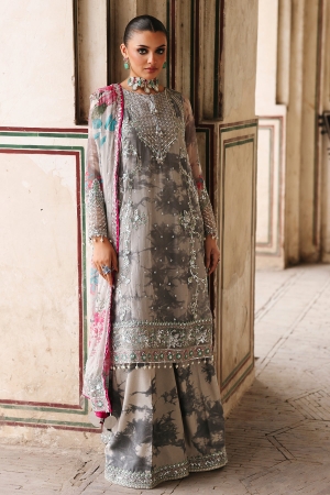 Vasal by Charizma Embroidered Chiffon Suits Unstitched 4 Piece CRZ25VC VSL25-27 - Formals Collection