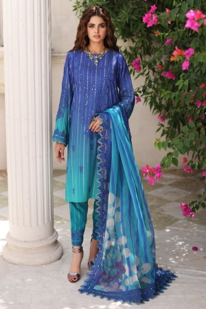 Rangoli By Charizma Embroidered Jacquard Suits Unstitched 3 Piece CRZ23RG CRW-03 - Winter Collection