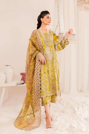 Tabeer By Charizma Embroidered Silk Suits Unstitched 3 Piece CRZ23TS CTW-03 - Winter Collection