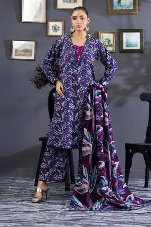 Salina by Regali - Separate Luxury Prints 3Pc Unstitched Collection’25 – SKPS-CH2-08