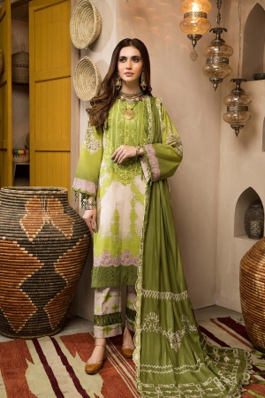 Charizma Embroidered Khaddar Suits Unstitched 3 Piece CRZ21NF CNW-08 - Winter Collection