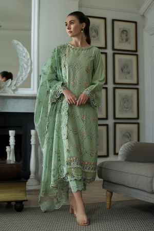 Sobia Nazir Luxury Embroidered Lawn Suits Unstitched 3 Piece SN25 SV25-02A – Summer Collection