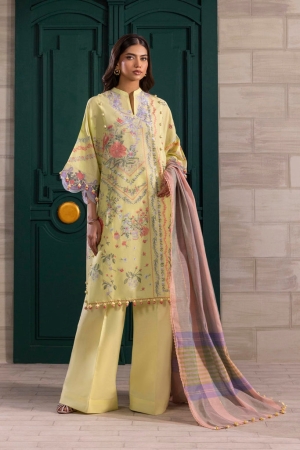 Sana Safinaz Luxury Muzlin Embroidered Lawn – M251-001B-3DG