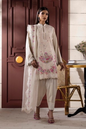 Sana Safinaz Luxury Muzlin Embroidered Lawn – M25-CVX-14A-