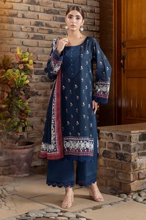 Salina Luxury Khaddar Prints 3Pc Unstitched Collection'25 - SKPCH-1-25-06