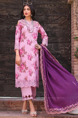 Charizma Embroidered Lawn Suit Unstitched 3 Piece CR25CC CCS4-28 - Summer Collection