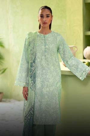 Artisan by Seran Embroidered Lawn Suit Unstitched 3 Piece SRN25A D-04 Lagune - Summer Collection