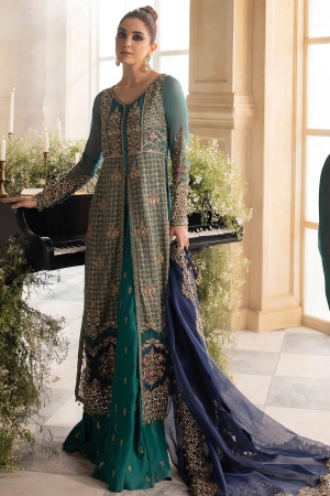 Dastan-e-Jashn by Charizma Embroidered Chiffon Suits Unstitched 3 Piece Suit CRZ24DC DJW4-07 - Formals Collection