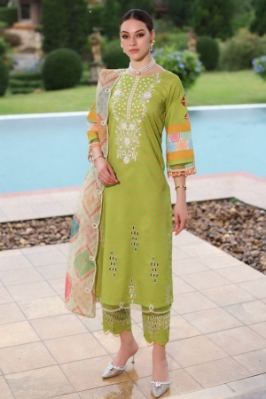 Sheen by Charizma Embroidered Lawn Suits Unstitched 3 Piece CRZ25SN SH5-06 - Summer Collection