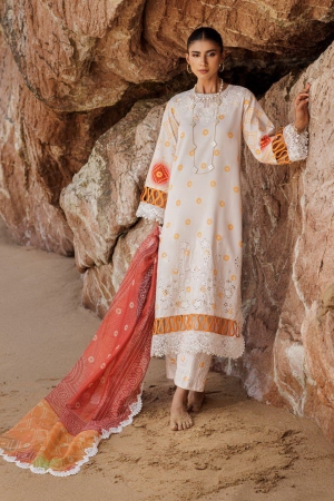 Sheen by Charizma Embroidered Lawn Suits Unstitched 3 Piece CRZ25SN SH5-07 - Summer Collection